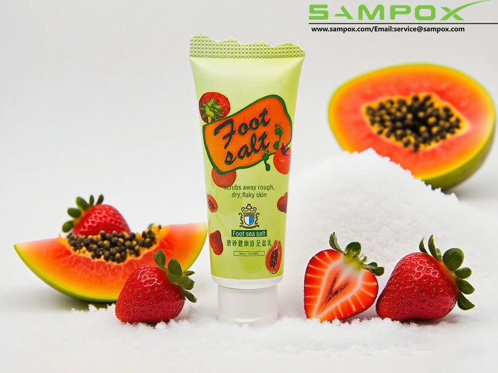 Wavy Tail Shaped Cosmetic Tube with Push-Pull Cap 1