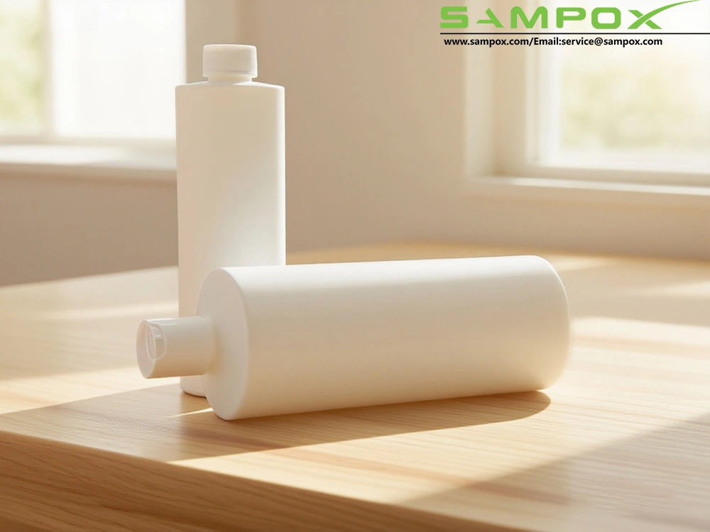 ขวดเติมพลาสติก PHA เป็นมิตรกับสิ่งแวดล้อมพร้อมตัวเลือกฝาต่างๆ 1