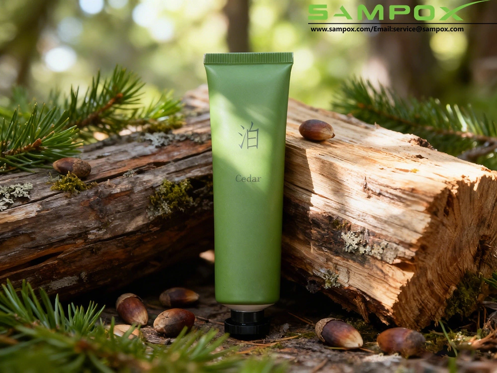 Pine Green ABL Hand Cream Tube with Vintage Octagonal Cap 20g/25mm 1