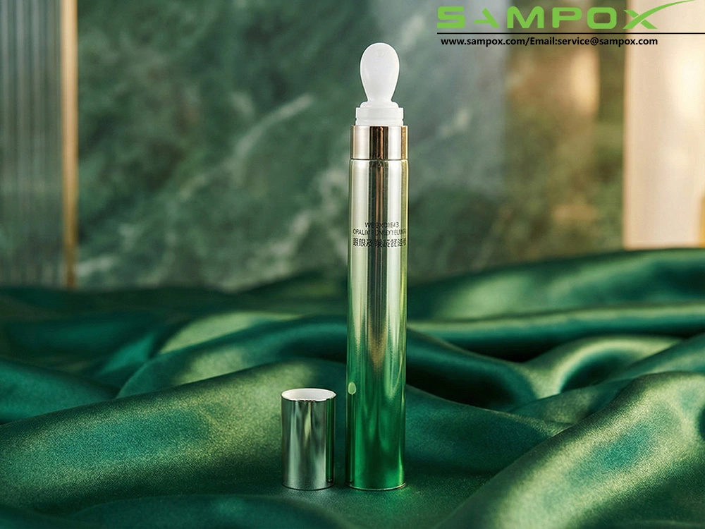 Glossy Green to Silver Gradient ABL Tube with Ceramic Tip 15g/19mm 1