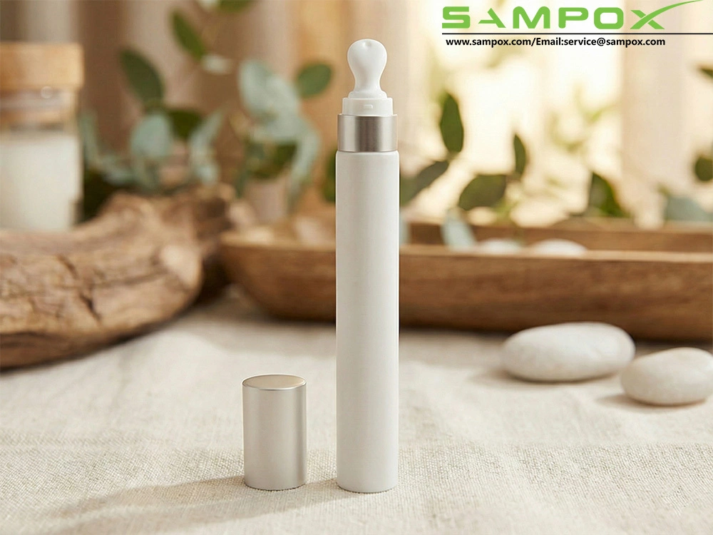 Matte White ABL Eye Tube with Detachable Ceramic Applicator 15g/19mm 1