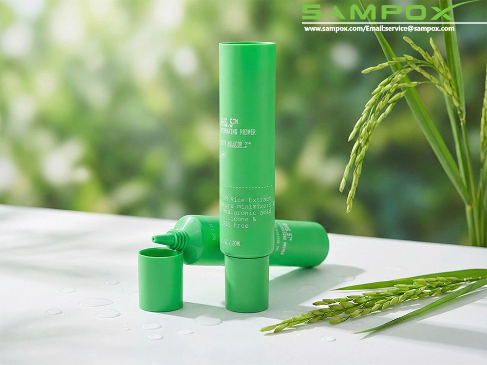 Matte Green PE Tube with Precision Nozzle Tip 30ml/25mm 1