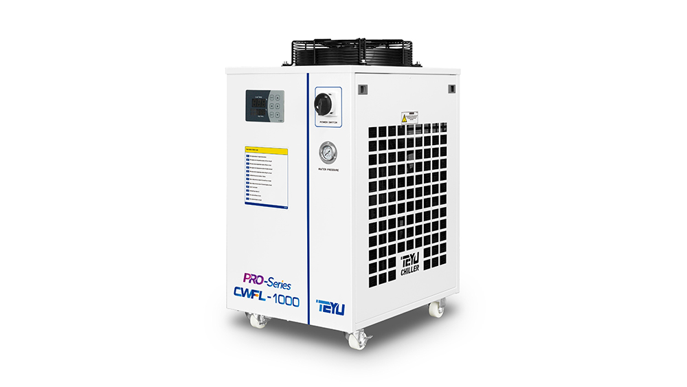 Water Chiller CWFL-1000 for 500W-1kW Fiber Laser Cutting Welding Machine