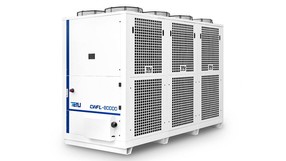 Efficient Stable Refrigeration Equipment for 80000W High Power Fiber Laser Cutting Welding Drilling Machine