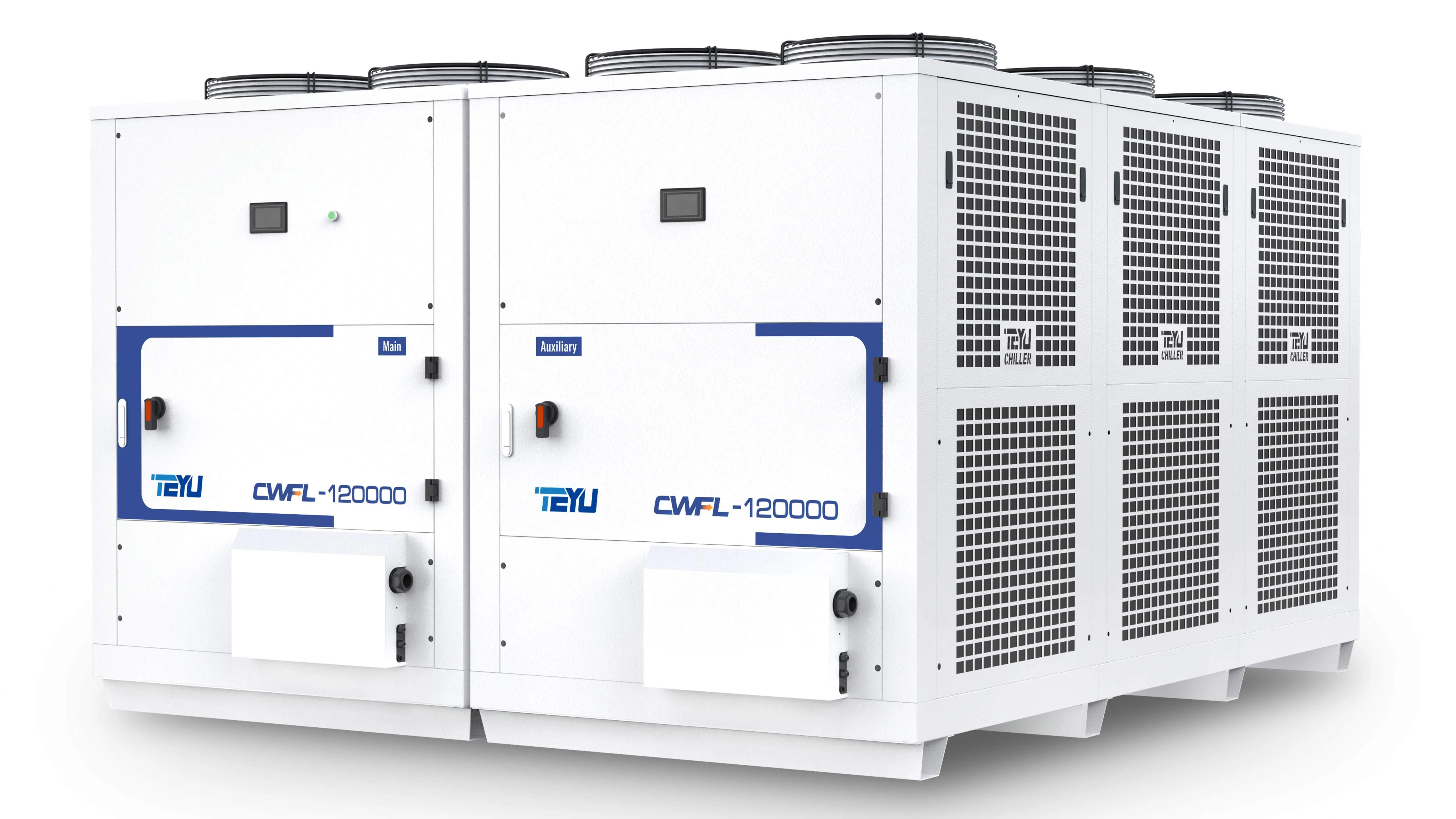 مبرد ليزر الرائد في الصناعة CWFL-120000 ، لتبريد 120000W آلة قطع الليزر