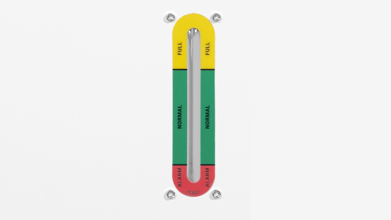 የታመቀ እንደገና የሚዘዋወር Chiller CWUL-05 ለማንበብ ቀላል የውሃ ደረጃ አመልካች