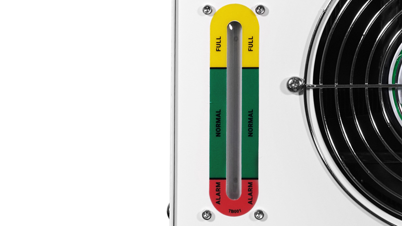 Industrial Water Chiller CW-5000 Easy-to-read water level indicator