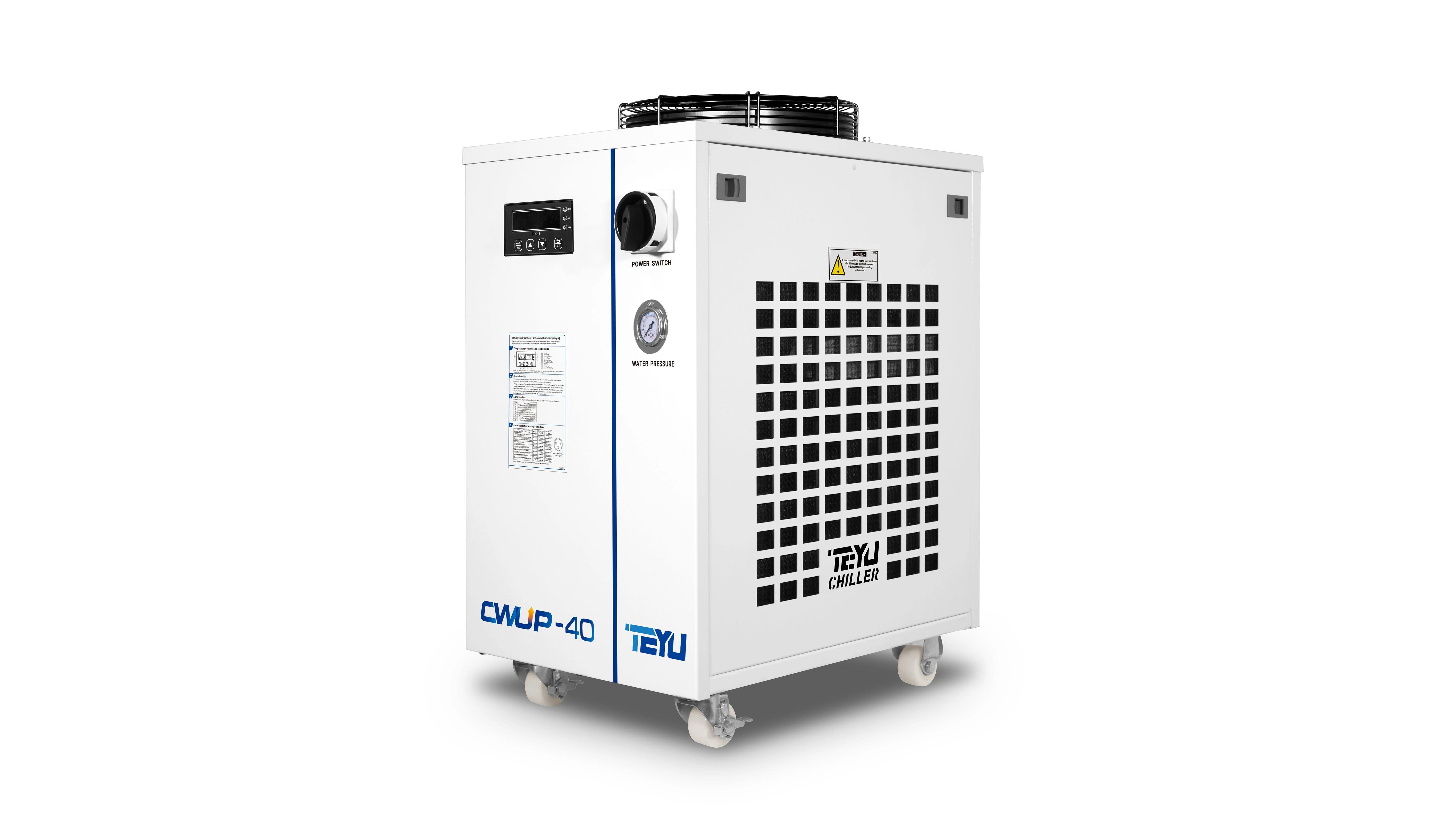 Ultrafast Precision Laser Process Cooling System CWUP-40 ±0.1°C Stability Modbus-485 Communication 1