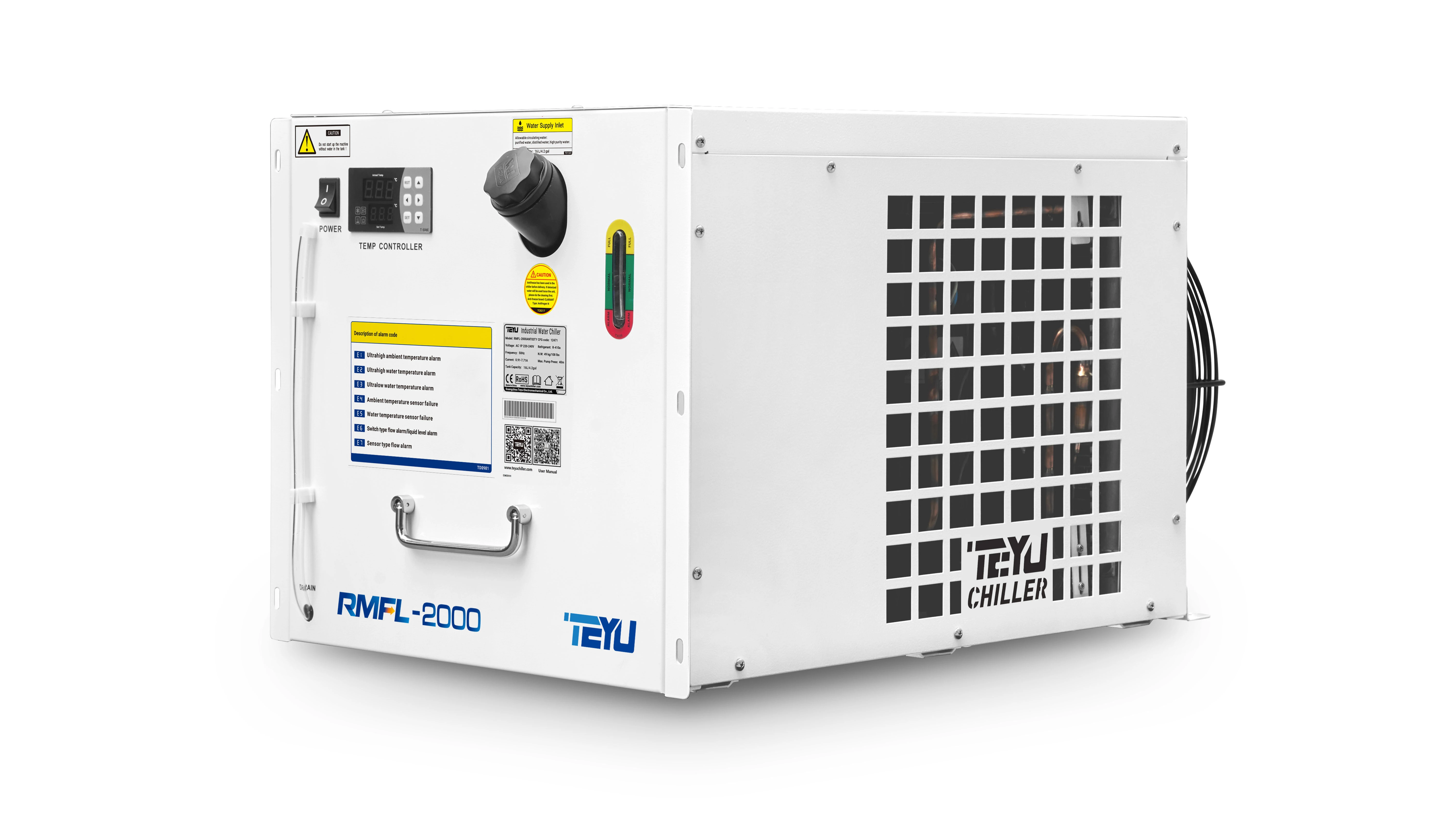 Rack Mount Color RMFL-2000 pour le nettoyeur de soudeurs laser à la main 2KW