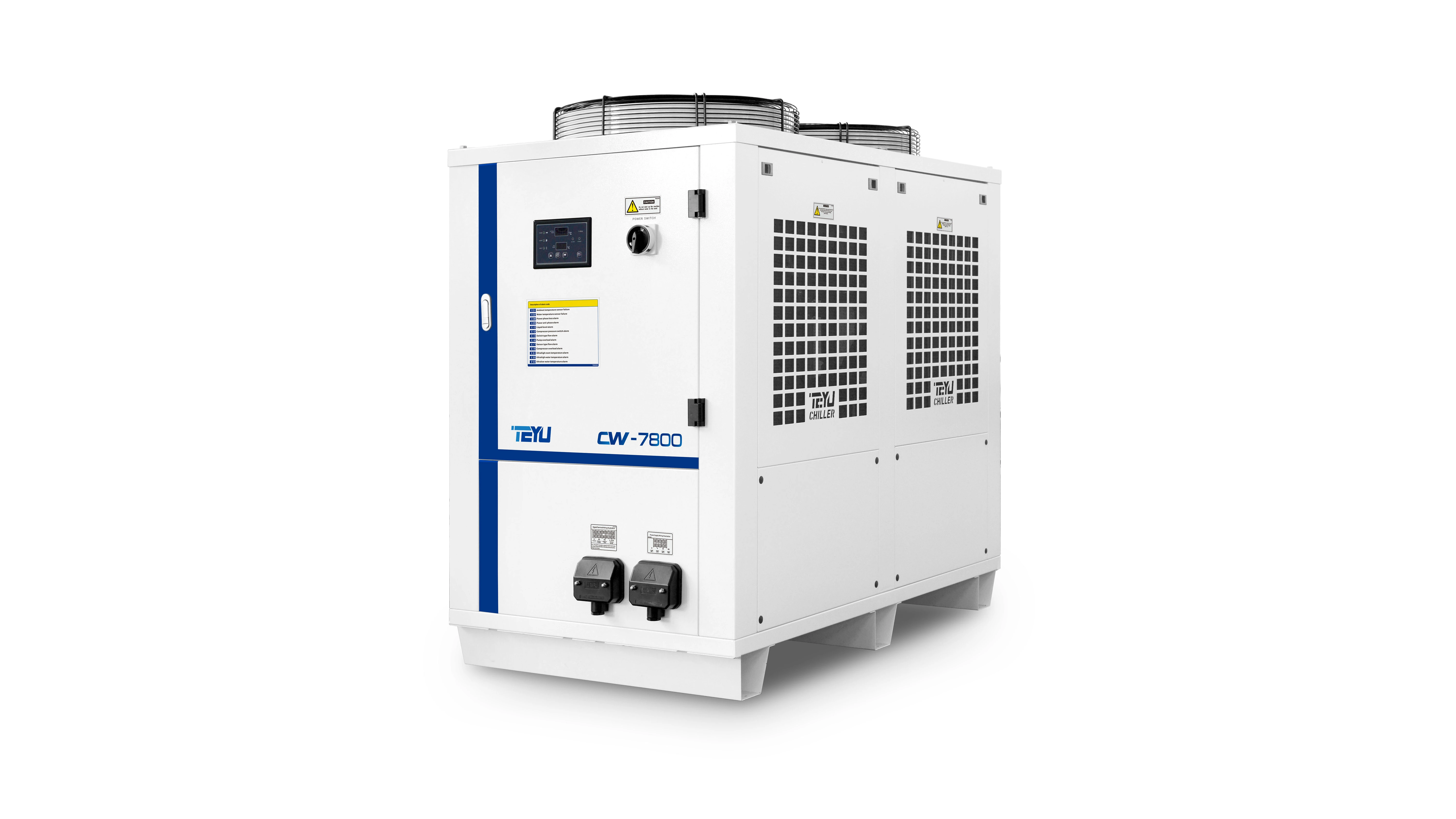 CHILLER CW-7800 du processus industriel pour le système de coupe laser CO2 à haute puissance