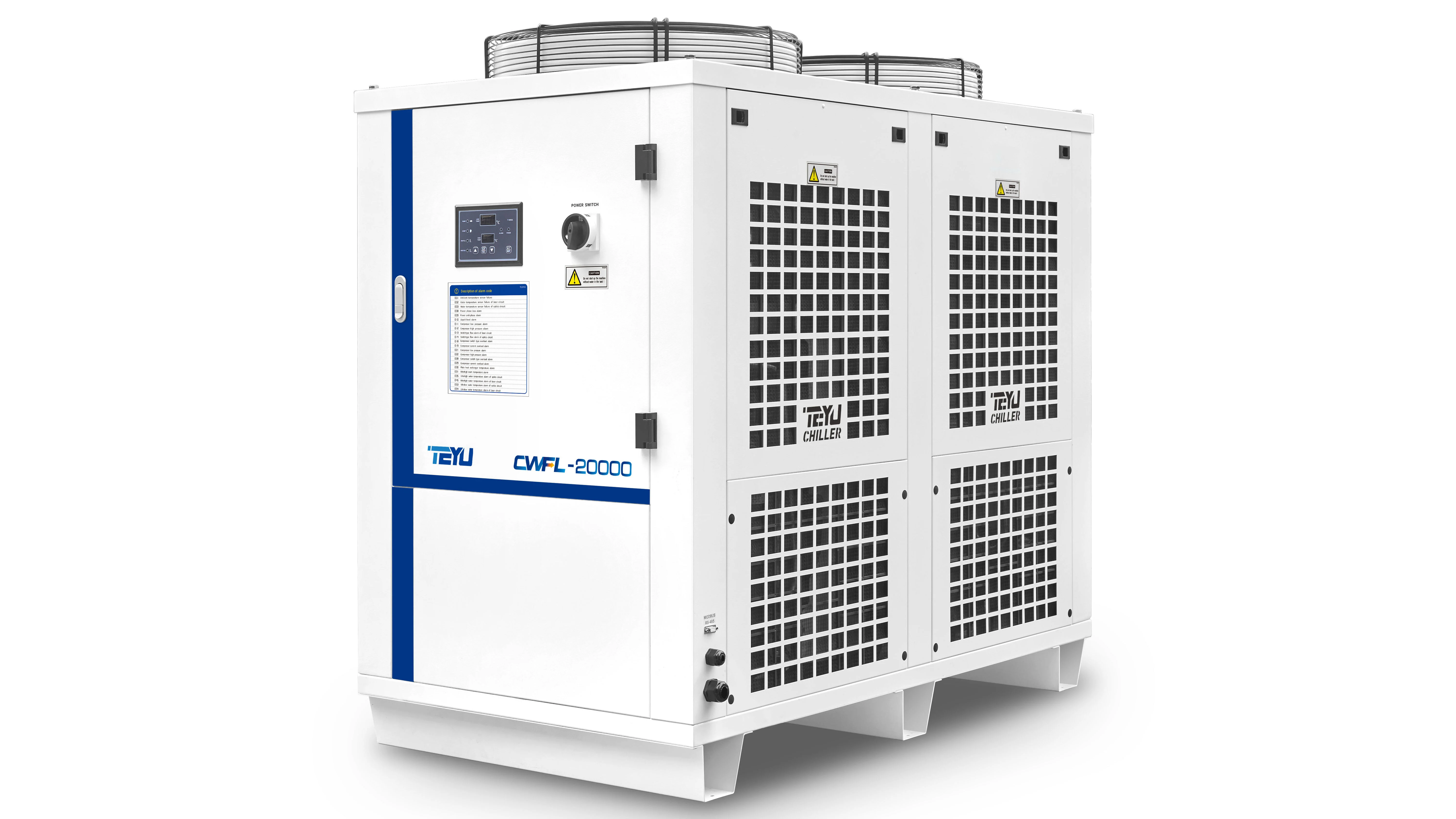 Système de refroidissement industriel haute performance CWFL-20000 pour l'équipement laser à fibre de 20 kW