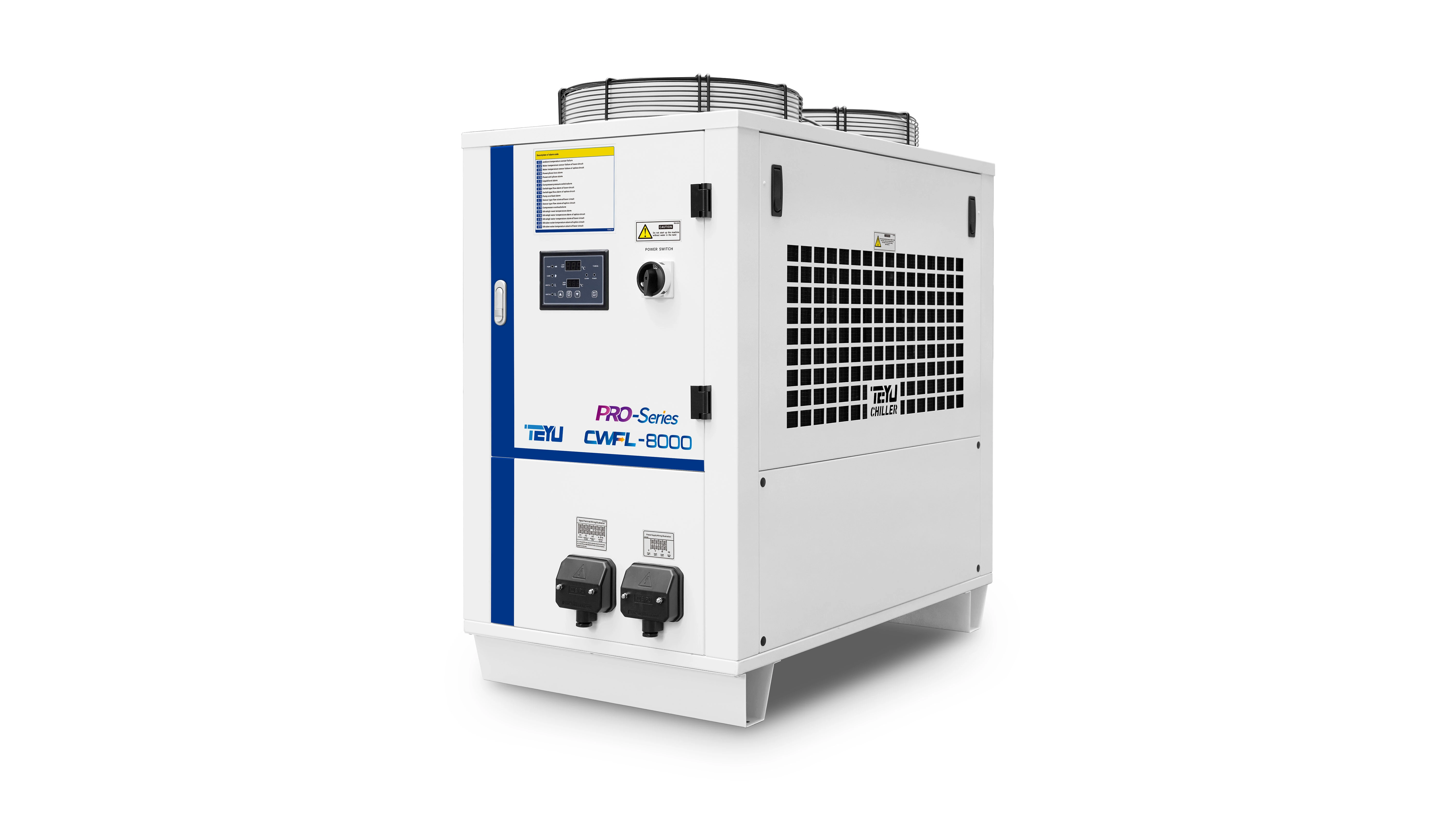 وحدة مبرد المياه الصناعية CWFL-8000 لليزر الألياف 8KW