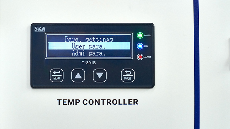 超高速レーザーUVレーザー用空冷式産業用チラーCWUP-30 ±0.1°Cの高精度温度制御 5