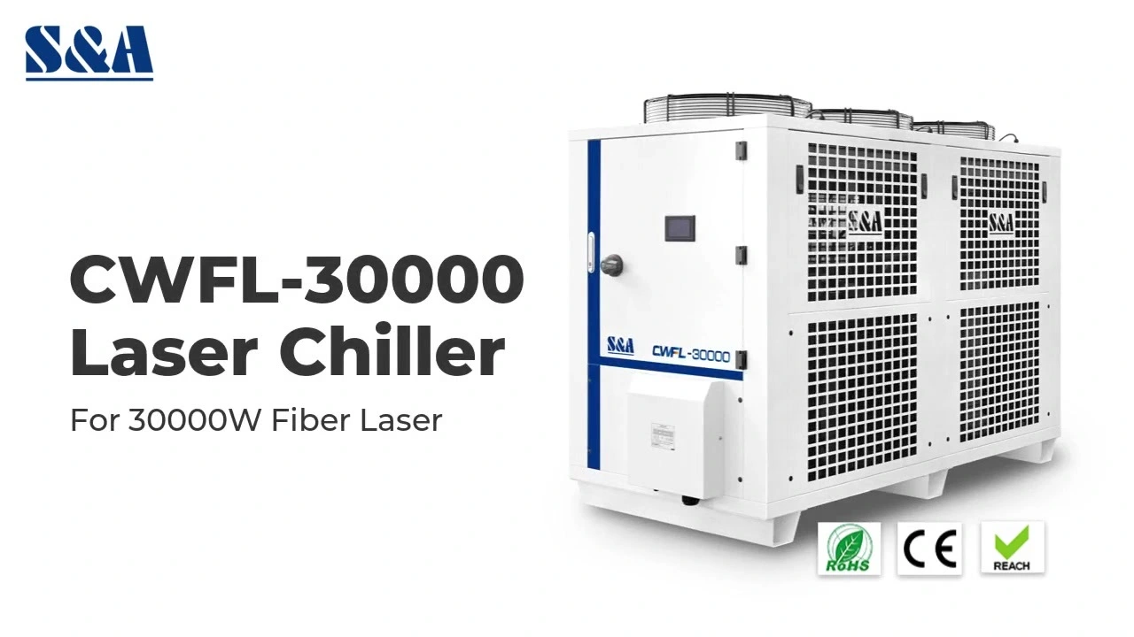 Machine de refroidissement laser CWFL-30000 pour laser à fibre haute performance de 30 kW