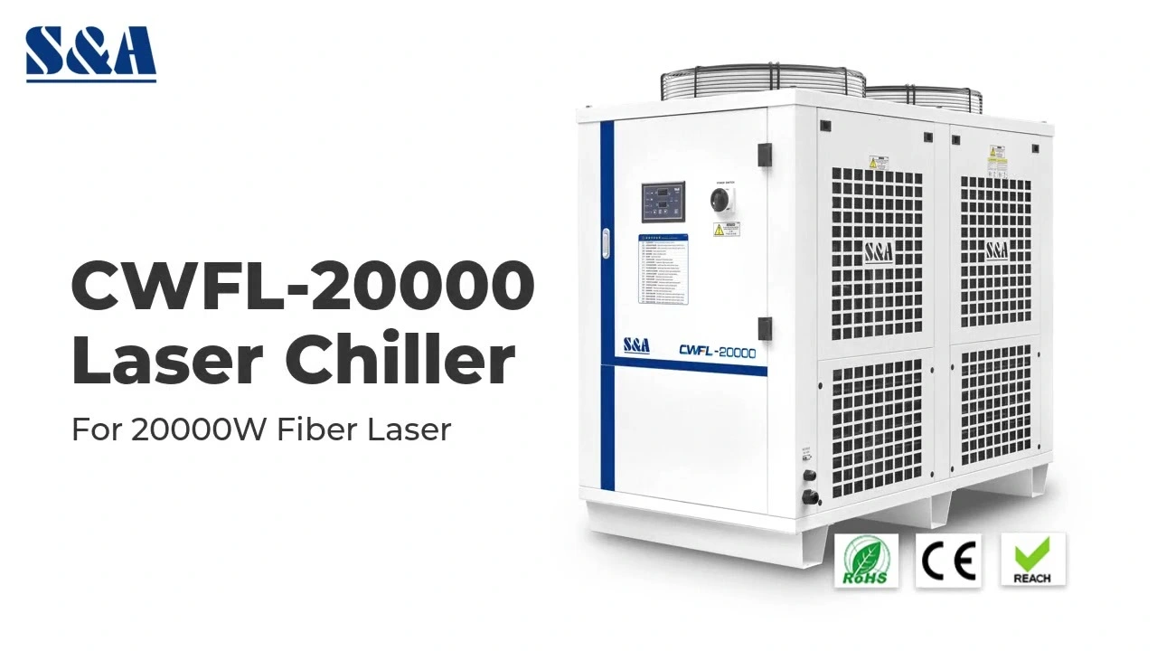 Système de refroidissement industriel CWFL-20000 pour le laser à fibre haute performance de 20 kW