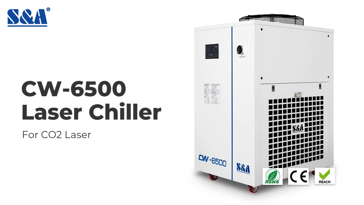 Industriewasserkühler-Einheit CW-6500 für CO2-Laserschneidemaschine