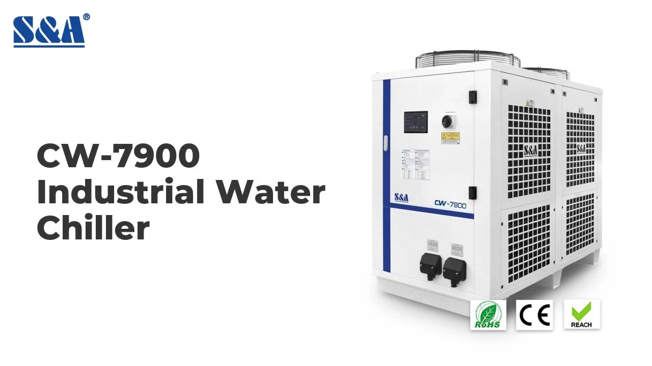 Alamanuia faagaoioiga chiller cw-7900 33kw comping gafatia maualuga malosi malosi