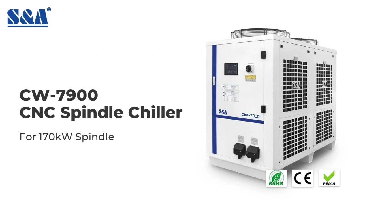 CW-7900 CNC Spindle Chiller pour la broche de 170 kW