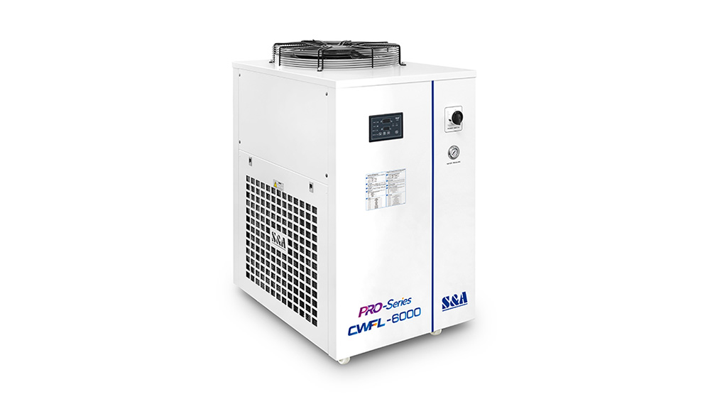 Sistema di controllo della temperatura industriale CWFL-6000 per laser a fibra ad alta potenza da 6 KW