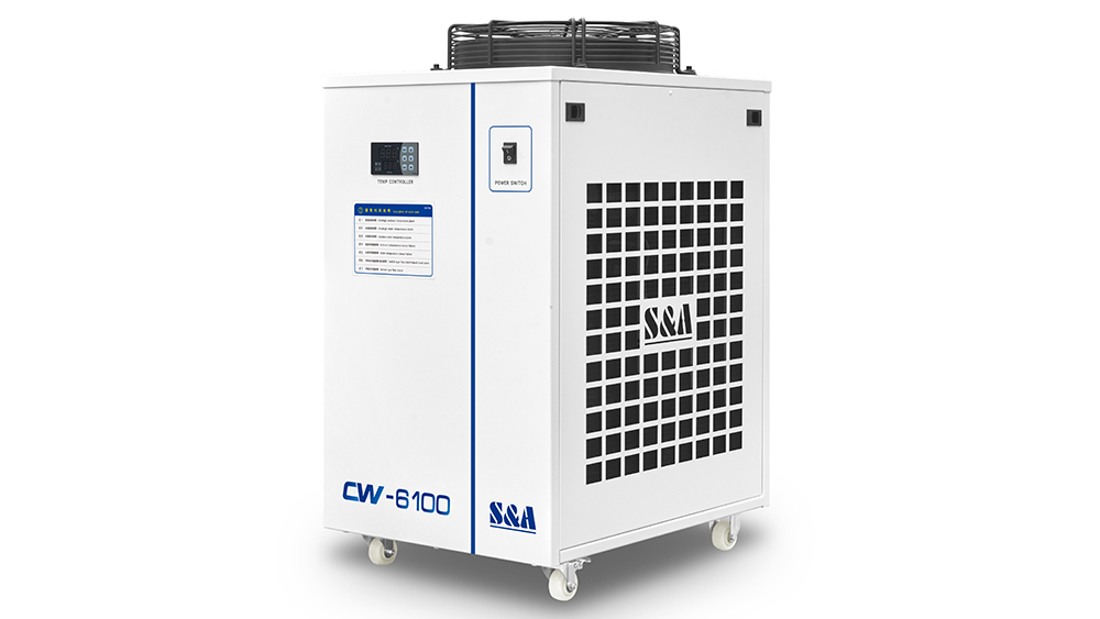 TEYU S&A 玻璃和金属CO2激光管专用冷水机CW-6100