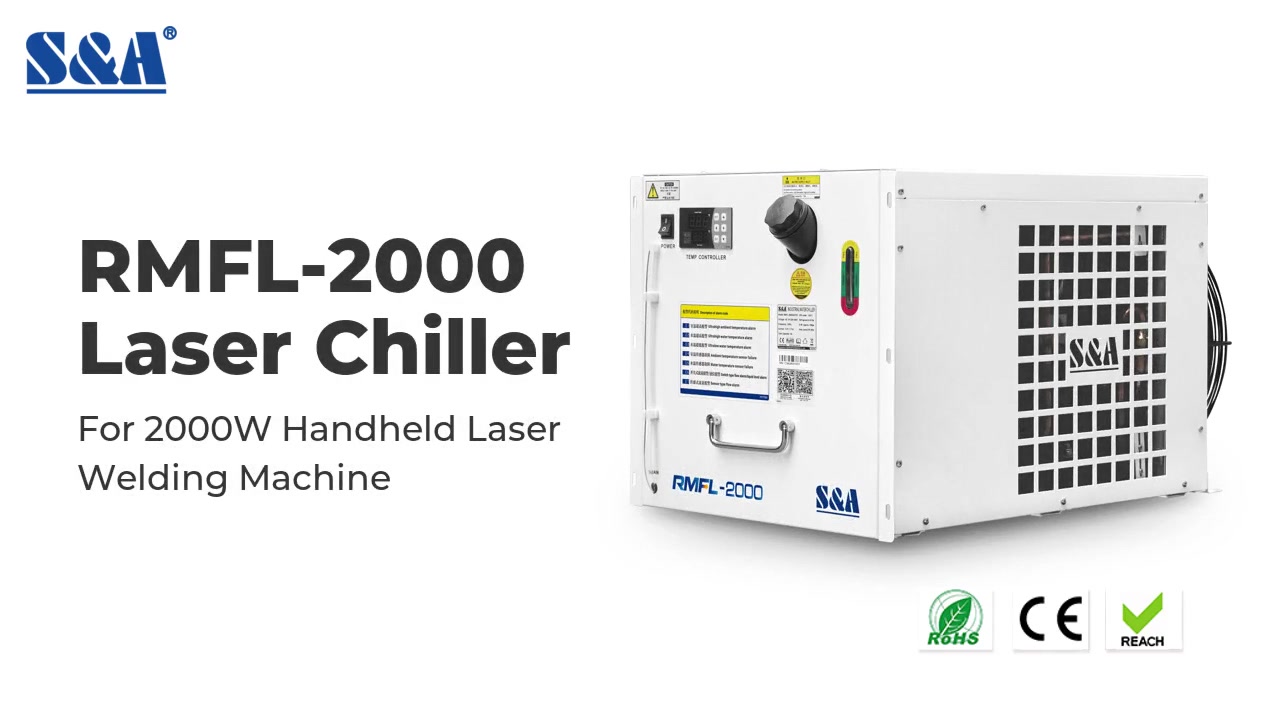Rack Mount Cooler RMFL-2000 for 2kW Handheld Laser Welding System