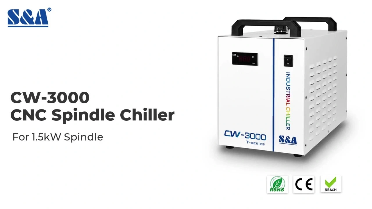 CNC CW-3000 CW-3000 لـ 1.5kw المغزل
