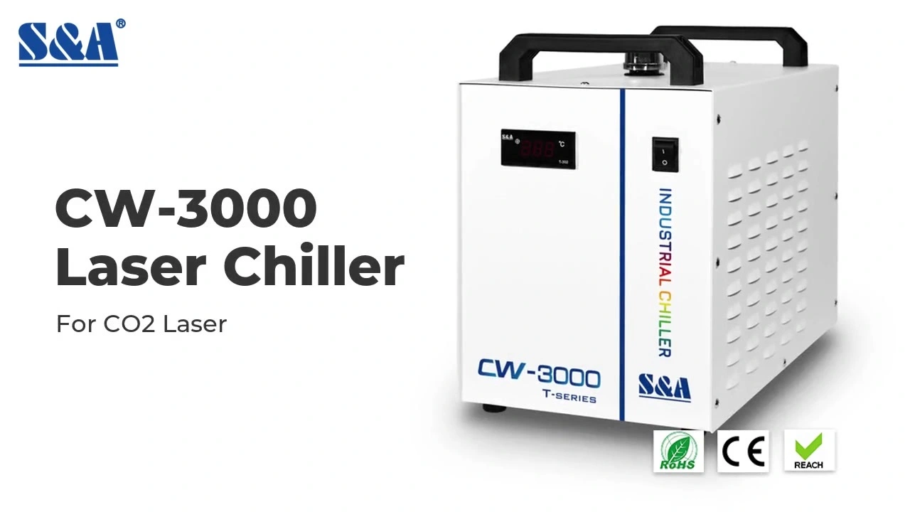 CW-3000 Chiller for CO2 Laser Engraving Machine