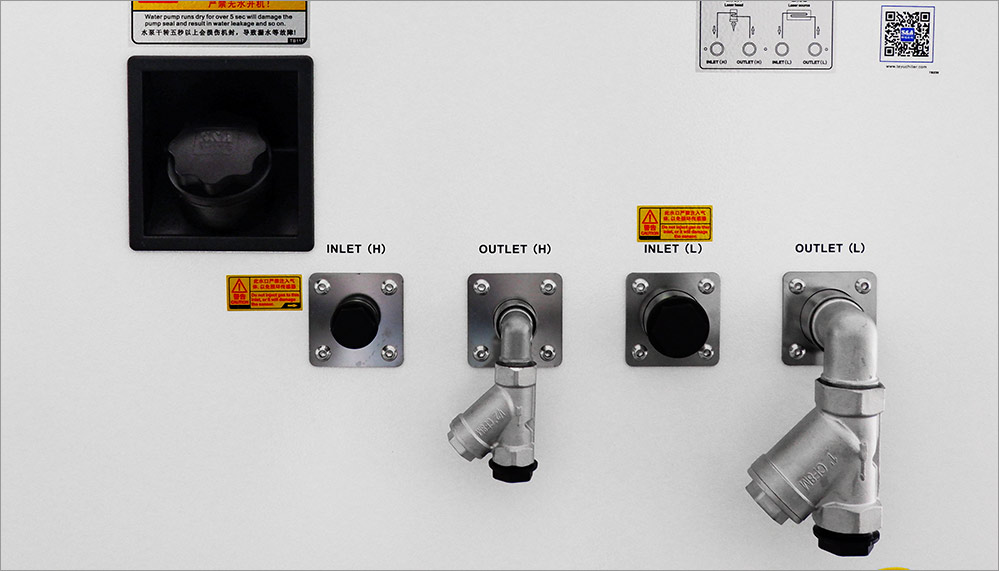 water inlet & outlet water inlet & outlet