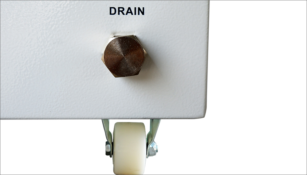  CO2 Laser Chiller CW-6100 Drain & Universalrad