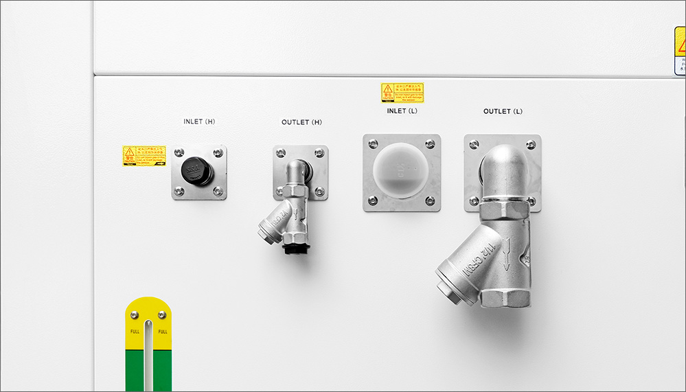 water inlet & outlet water inlet & outlet