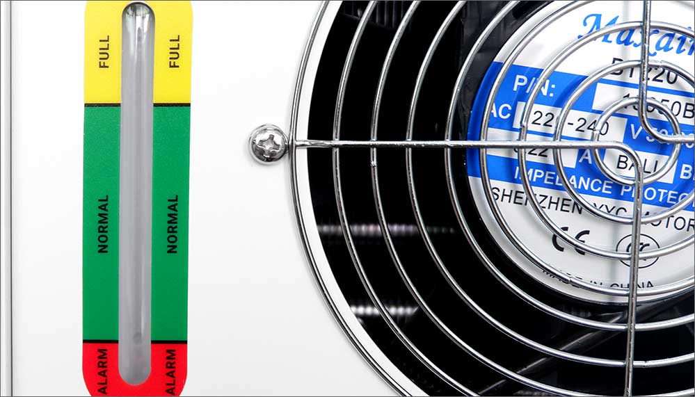 cooling fan & level check