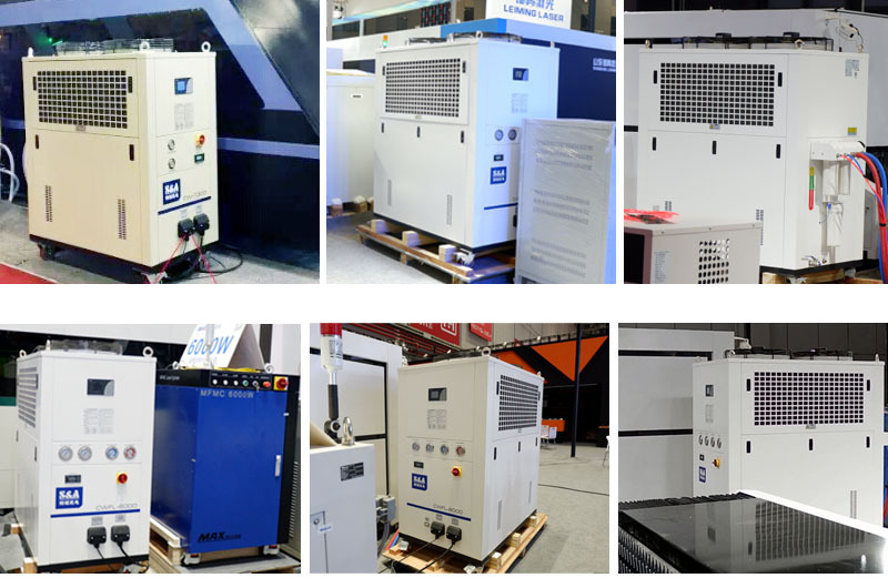 S&A CW6300AN Industrial Water Chiller – 8240W Cooling Capacity – For 400W CNC CO2 Laser Cutting Machine 2 thumbnail image