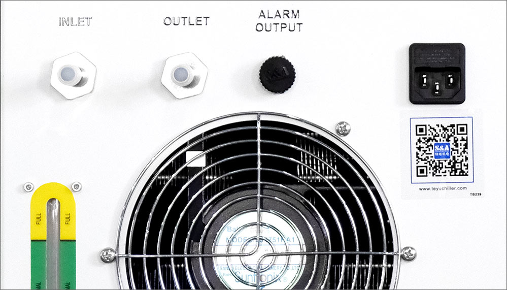 water inlet & outlet