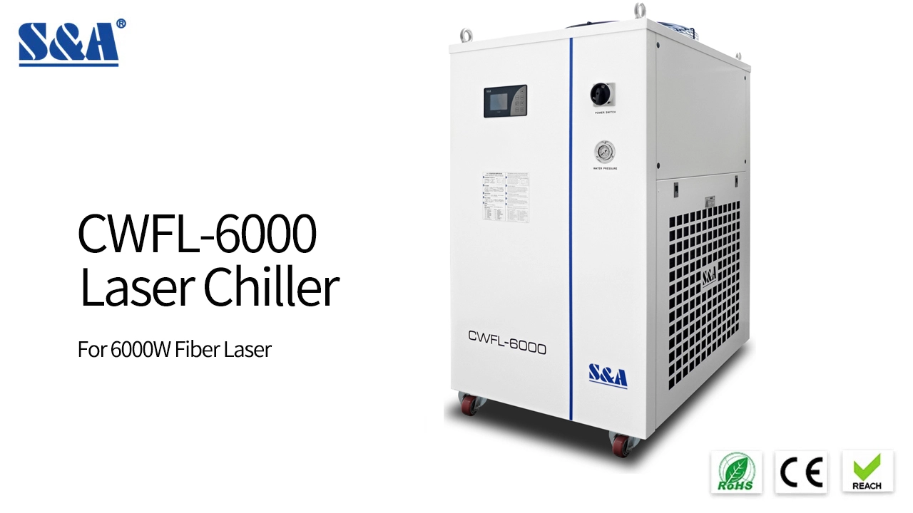 Wasserkühler mit zwei Temperaturen CWFL-6000 für 6000-W-Faserlaser 1