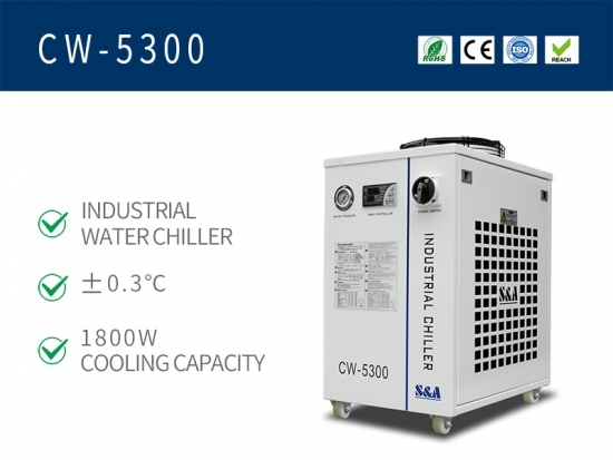 Refrigeratore di processo industriale laser CW-5300 per un raffreddamento preciso 1