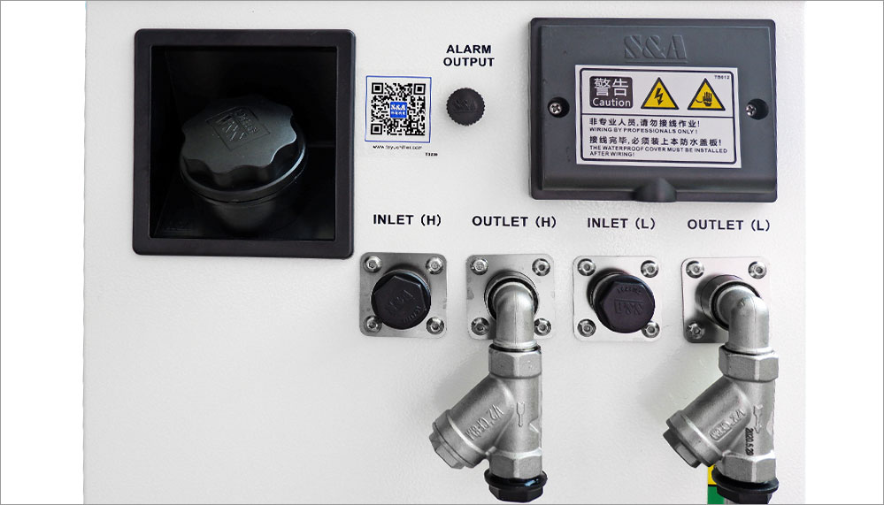 water inlet & outlet