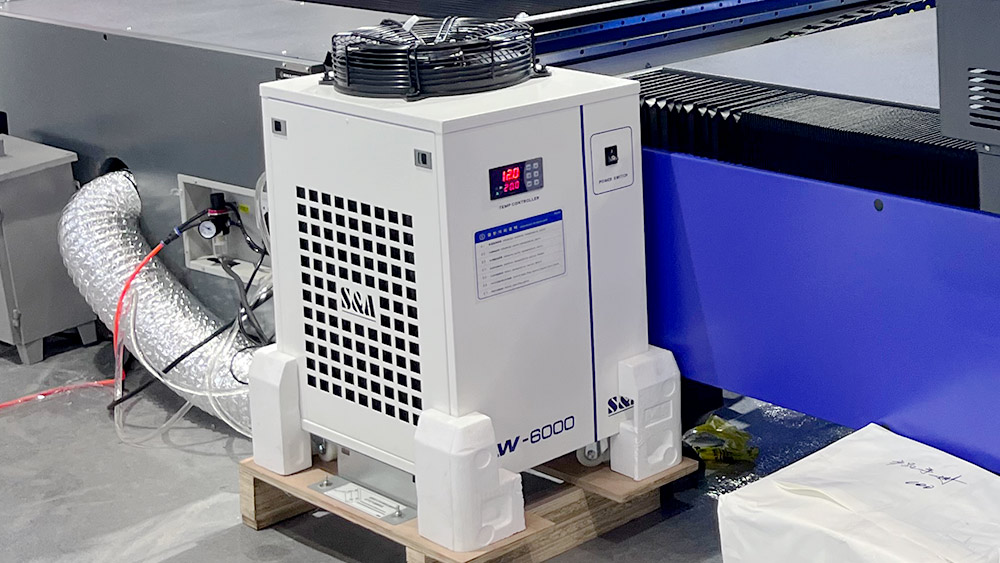CO2 лазер кескич үчүн CW-6000 суу муздаткыч