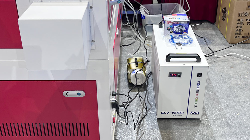 CW-5000 Суу муздаткычы CO2 Лазердик кесүүчү оюгуч үчүн