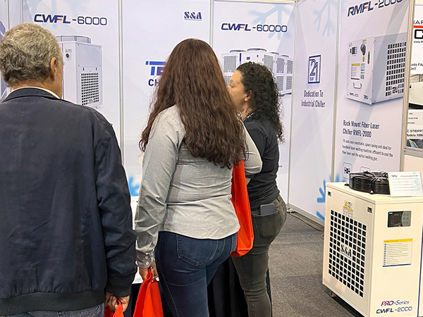 TEYU S&A Industrielle Kühler auf der FABTECH Mexico 2023 Ausstellung