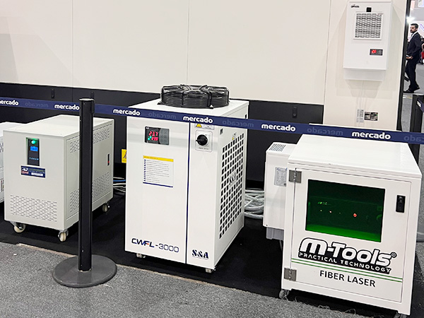 TEYU S&A Industrielle Kühler auf der FABTECH Mexico 2023 Ausstellung