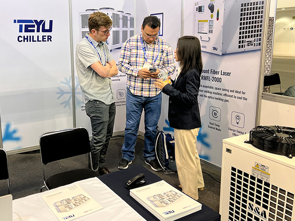 TEYU S&A Muaj Chillers ntawm FABTECH Mexico 2023 Exhibition