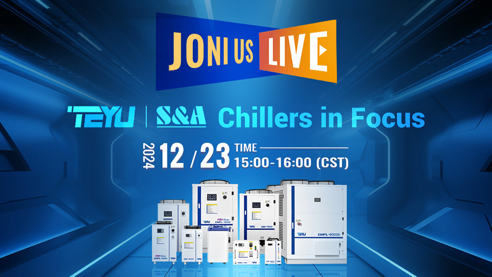  YouTube TRỰC TIẾP NGAY BÂY GIỜ: Khám phá bí mật của công nghệ làm mát bằng laser với TEYU