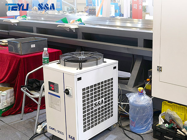  Máy làm lạnh công nghiệp CWFL-3000 tại Triển lãm máy công cụ quốc tế Đông Quan