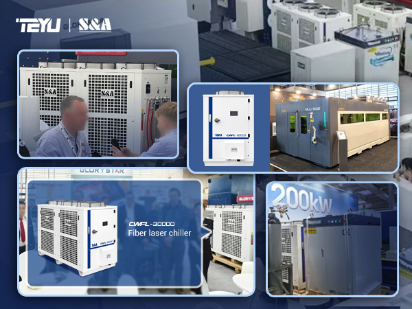  TEYU S&A Прамысловыя чылеры для лазерных разцоў, зварачных сістэм, абсталявання для апрацоўкі металу