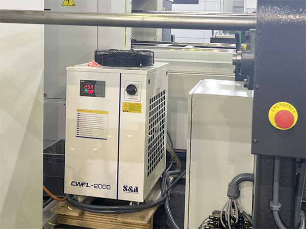  CWFL-2000 레이저 냉각기, 레이저 튜브 절단기 냉각용