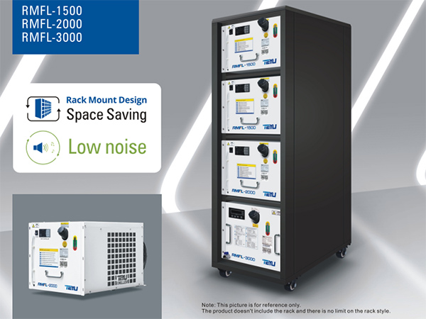TEYU սառեցուցիչների արտադրողի կողմից նախագծված դարակաշարային սառեցուցիչ՝ ձեռքի լազերային եռակցման մաքրող սարքի սառեցման համար 7