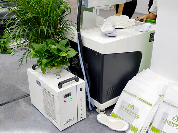  CW-5000Sarkera Ava Pîşesaziyê Ji Bo Pêlavên Sarkirinê Makîneya Çapkirina Lazer