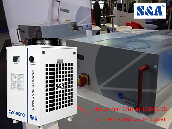 S&A 工业冷水机 CW-6200 用于冷却激光线二极管激光机