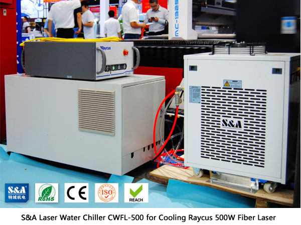  TEYU Faserlaser Kühler zur Kühlung Raycus Faserlaser 500W