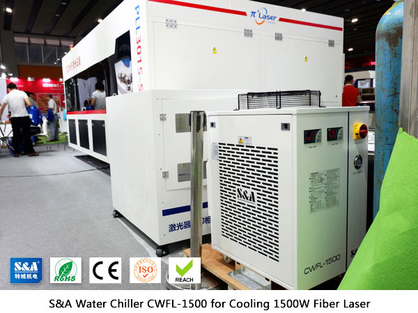 Суу муздаткыч CWFL-1500 муздатуу үчүн 1500W Fiber лазер